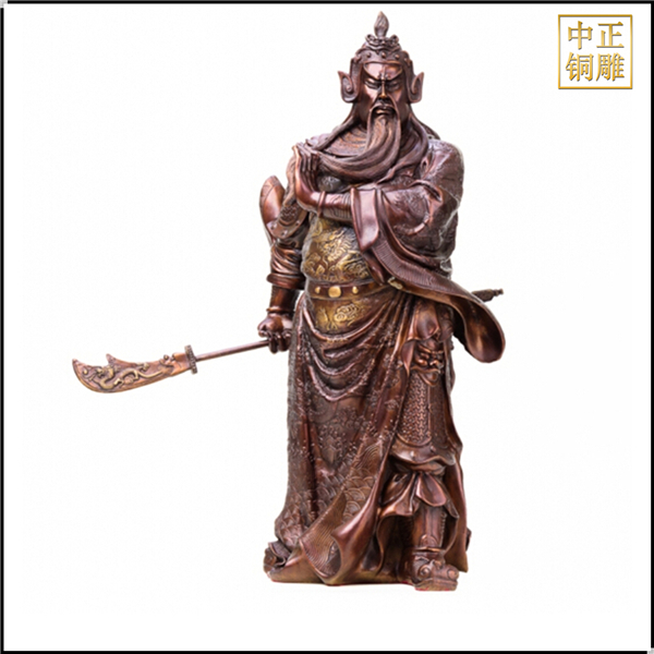 紫銅提刀關(guān)公像鑄造.jpg 紫銅提刀關(guān)公像鑄造.jpg